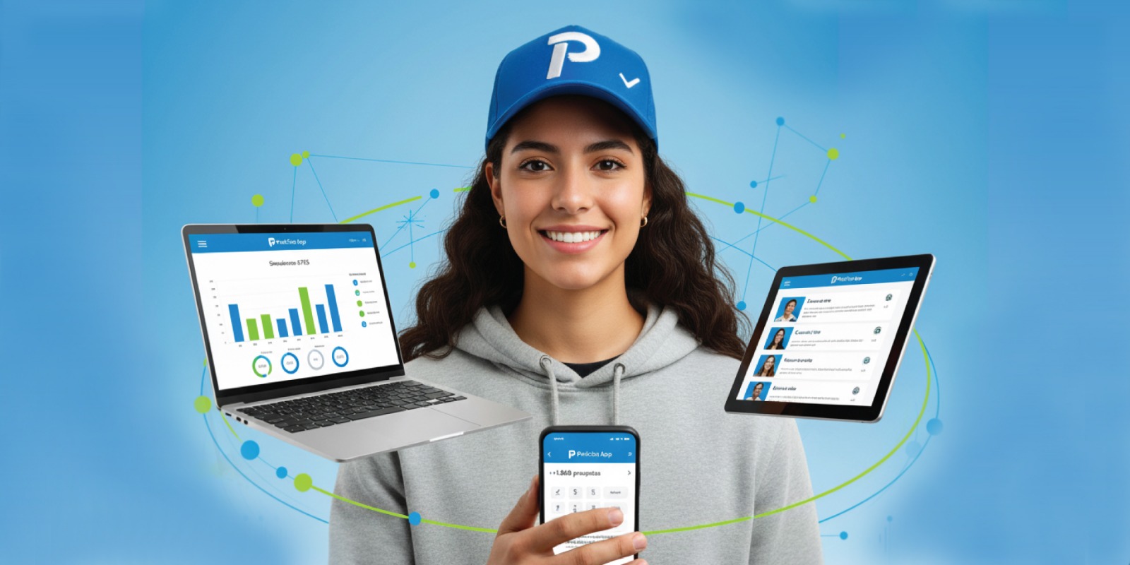 Preicfes App en laptop y smartphone